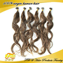 Fashion brazilian prebonded hair / U tip hair extension,keratin hair